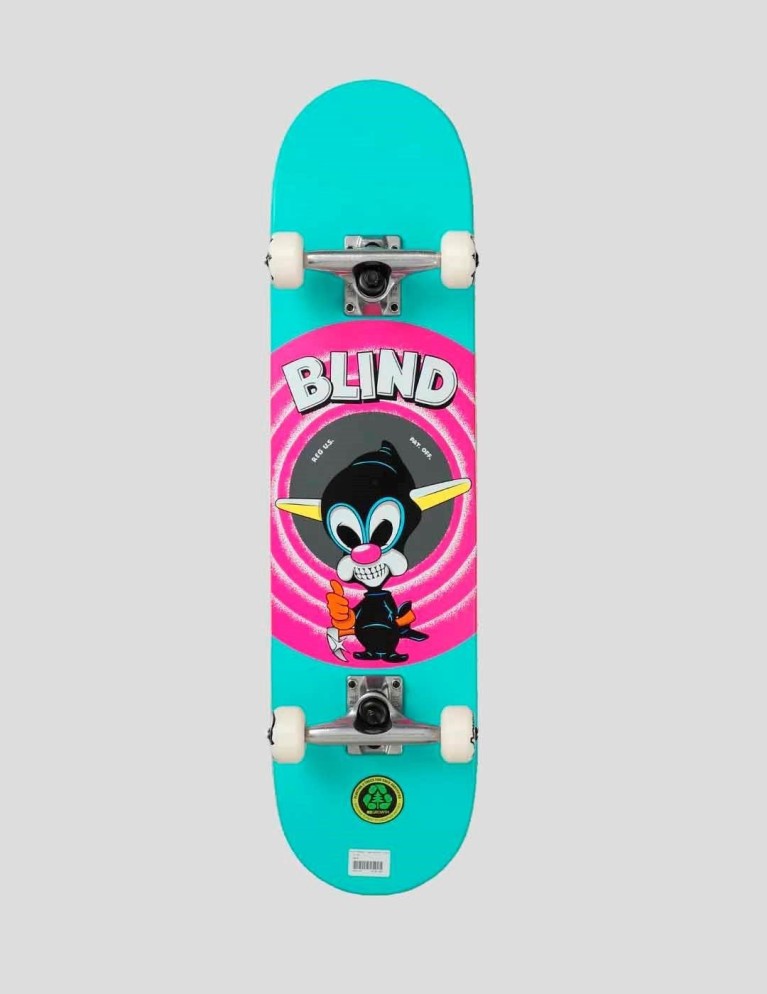 Complete Skate BLIND reaper impersonator fp complete 7.75 "neon